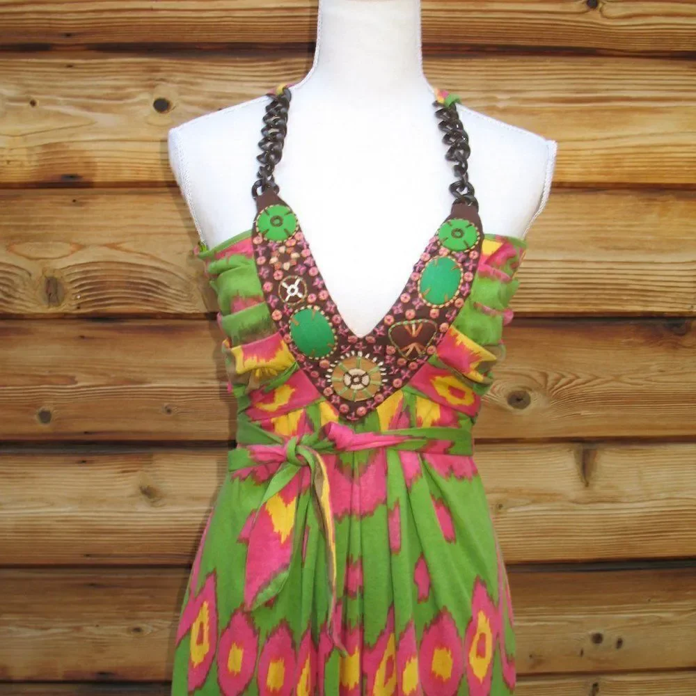 Anthropologie Ranna Gill Silk Dress_3